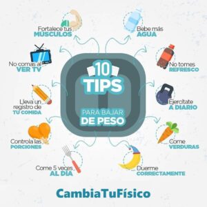 10 Tips para bajar de peso