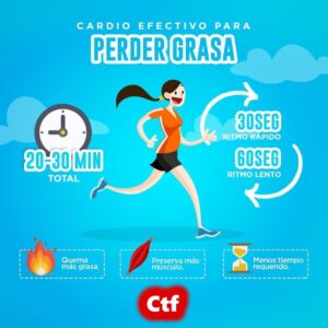 Cardio efectivo para perder grasa