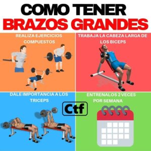 ¿Cómo tener brazos grandes?