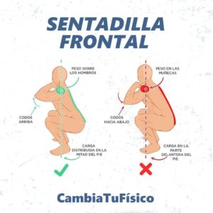 Sentadilla frontal