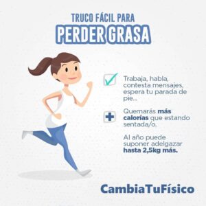 Truco fácil para perder grasa