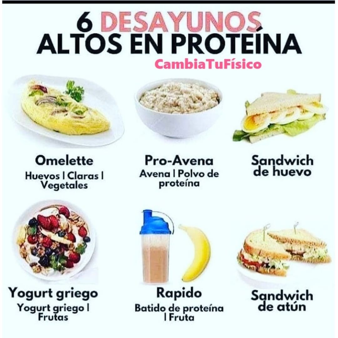 6 Desayunos Altos En Proteína Cambiatufisico Blog 7112