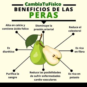 Beneficios de las peras