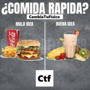 ¿Comida rápida?