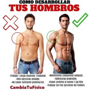 ¿Cómo desarrollar tus hombros?