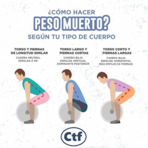 ¿Cómo hacer peso muerto según tu tipo de cuerpo?