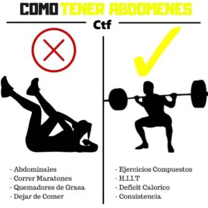 ¿Cómo tener abdómenes?