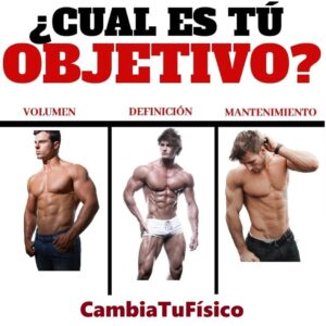 ¿Cuál es tu objetivo?