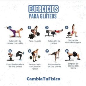 Ejercicios para glúteos