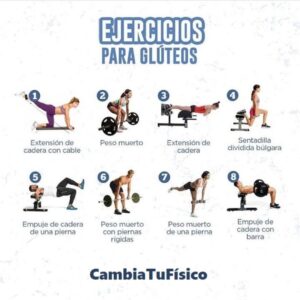 Ejercicios para glúteos