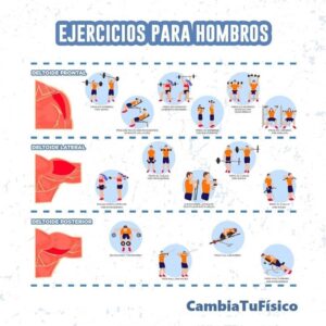 Ejercicios para hombros