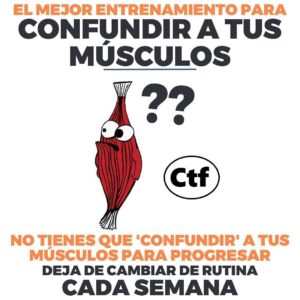 El mejor entrenamiento para confundir a tus músculos