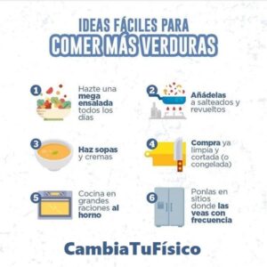 Ideas fáciles para comer mas verduras