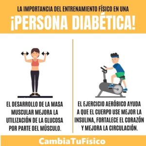 La importancia del entrenamiento físico en una persona diabética