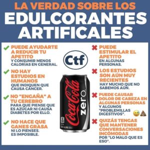 La verdad sobre los edulcorantes artificiales