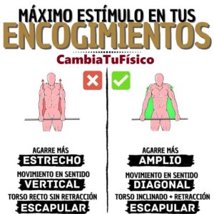 Máximo estimulo en tus encogimientos de hombros para trapecios