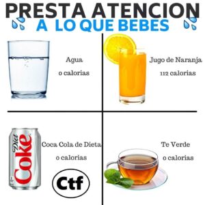 Presta atención a lo que bebes