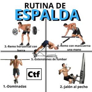 Rutina de espalda