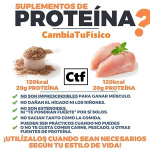 Suplementos de proteína