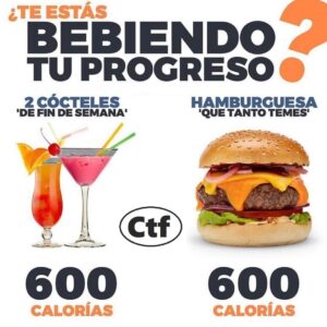 ¿Te estas bebiendo tu progreso?