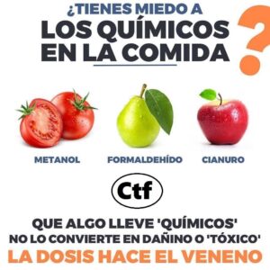 ¿Tienes miedo a los químicos en la comida?