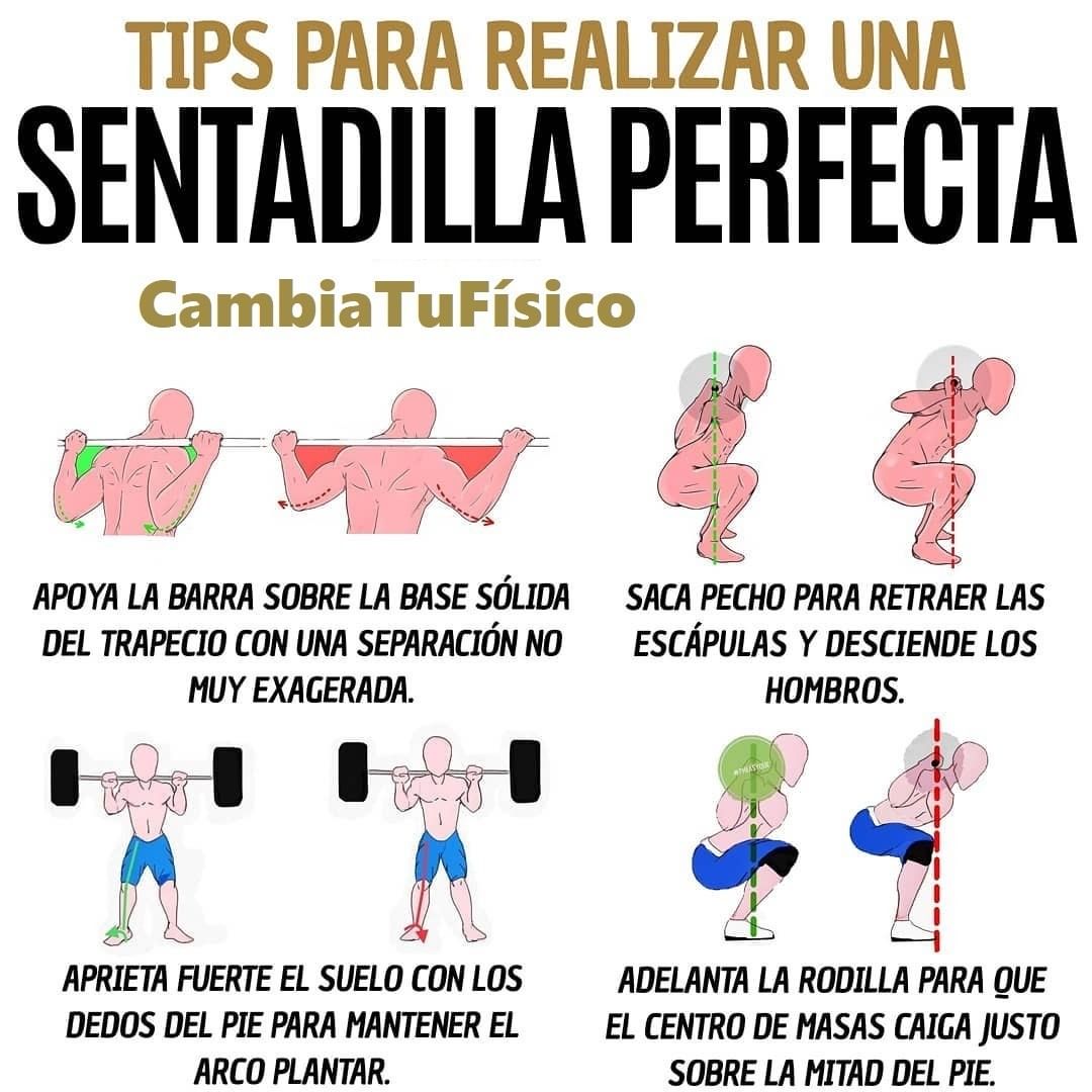 Tips Para Realizar Una Sentadilla Perfecta Cambiatufisico Blog 6643