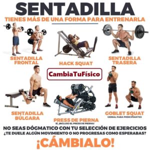 Variantes de sentadilla