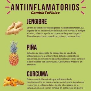 Antiinflamatorios naturales