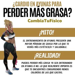 ¿Cardio en ayunas para perder mas grasa?