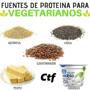 Fuente de proteína para vegetarianos