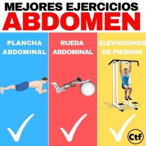 Mejores ejercicios abdomen