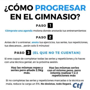 ¿Cómo progresar en el gimnasio?