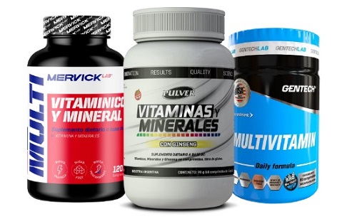 Suplementos multivitamínicos minerales