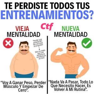 ¿Te perdiste todos tus entrenamientos?