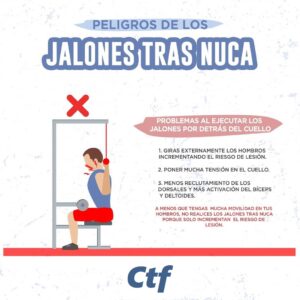 Peligros de los jalones tras nuca